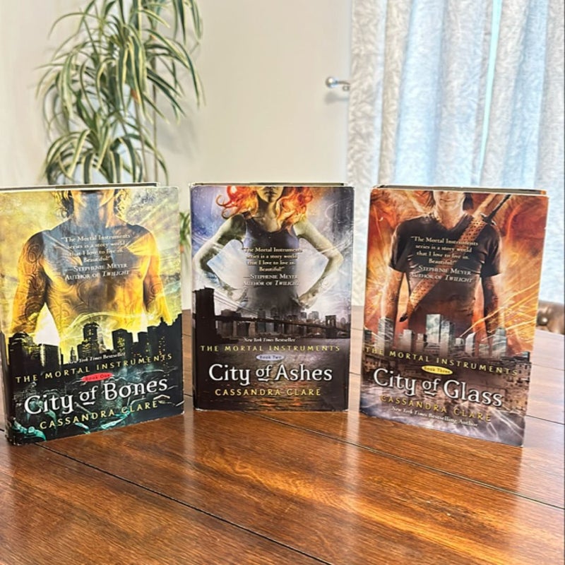 Mortal instruments books 1-3