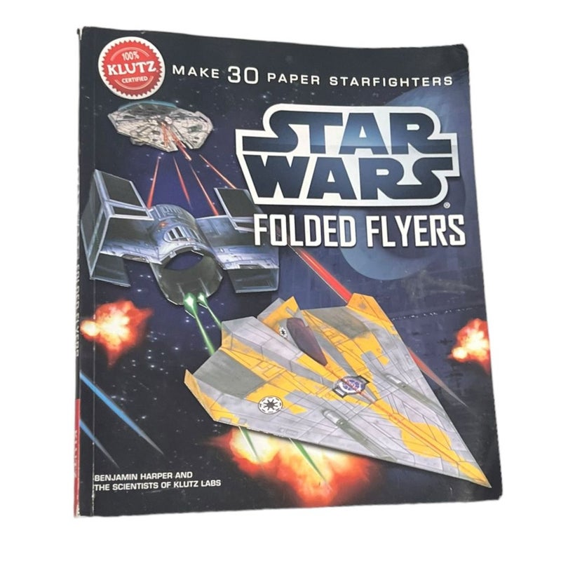 Star Wars Folded Flyers 