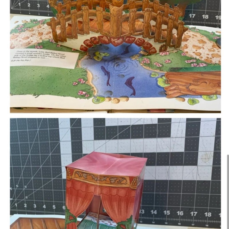 Little Red Riding Hood - Pop-Up Book- Vintage 1989 - By Linda Horning Costello