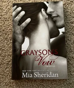 Grayson's Vow (OOP signed by the author)