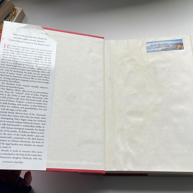 The Immortal Life of Henrietta Lacks