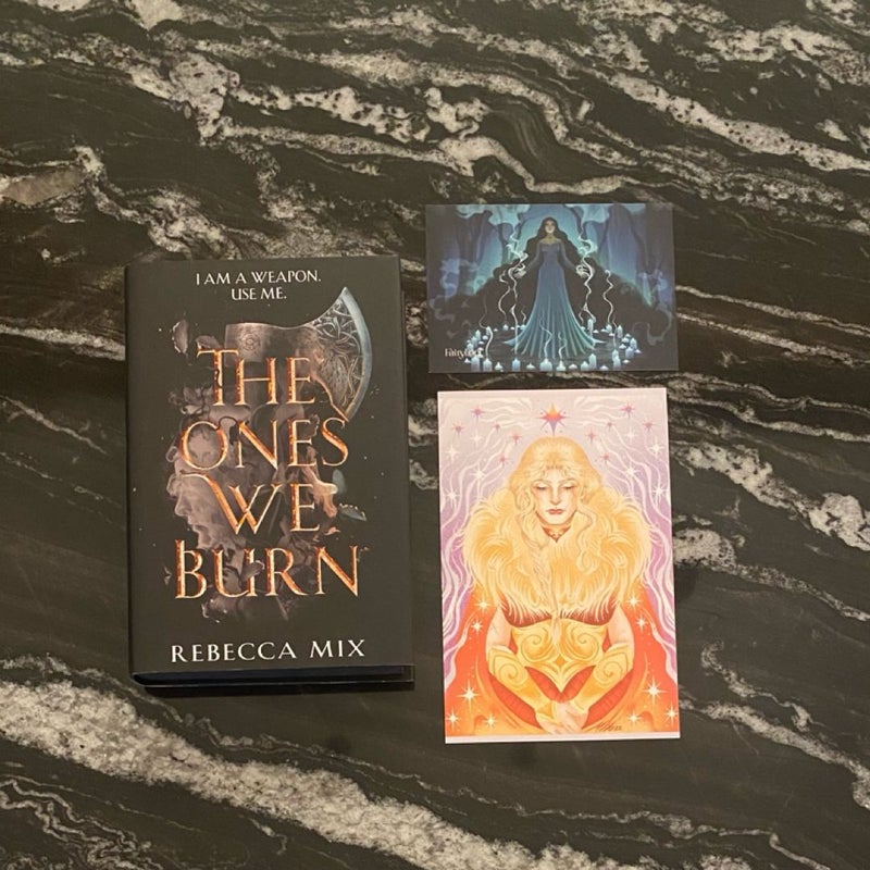 The Ones We Burn Fairlyloot Signed Exclusive