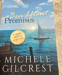 Beachfront Promises Large Print (Solomons Island Series Book 2)