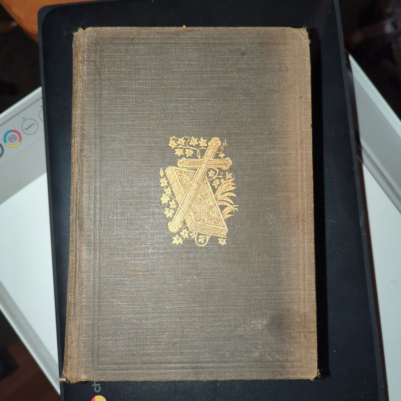 Antique Christian Book STARK'S DAILY HAND-BOOK by John Frederick Stark 1879