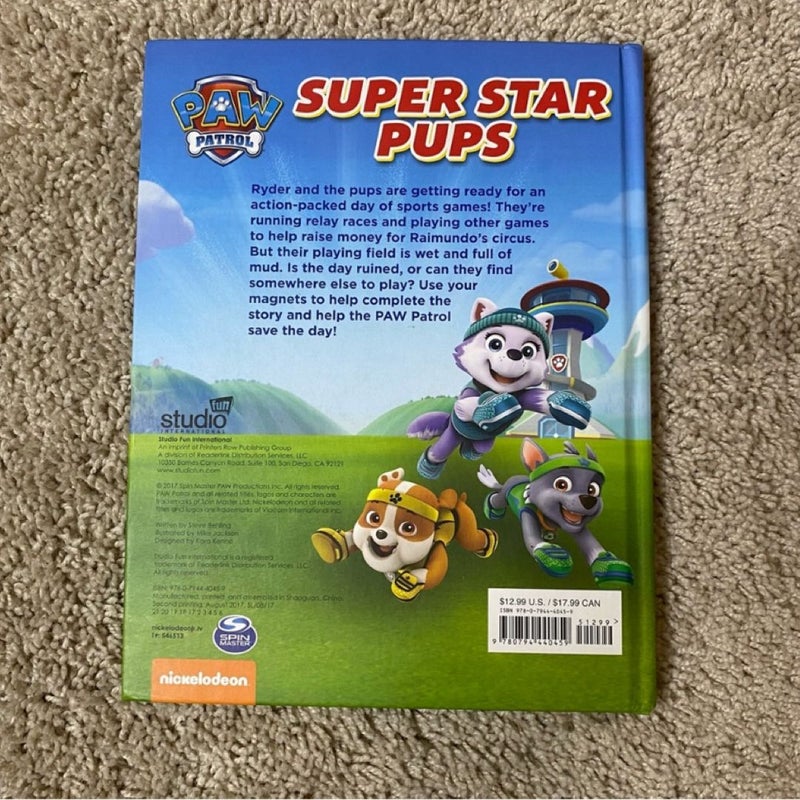 Nickelodeon PAW Patrol: Super Star Pups