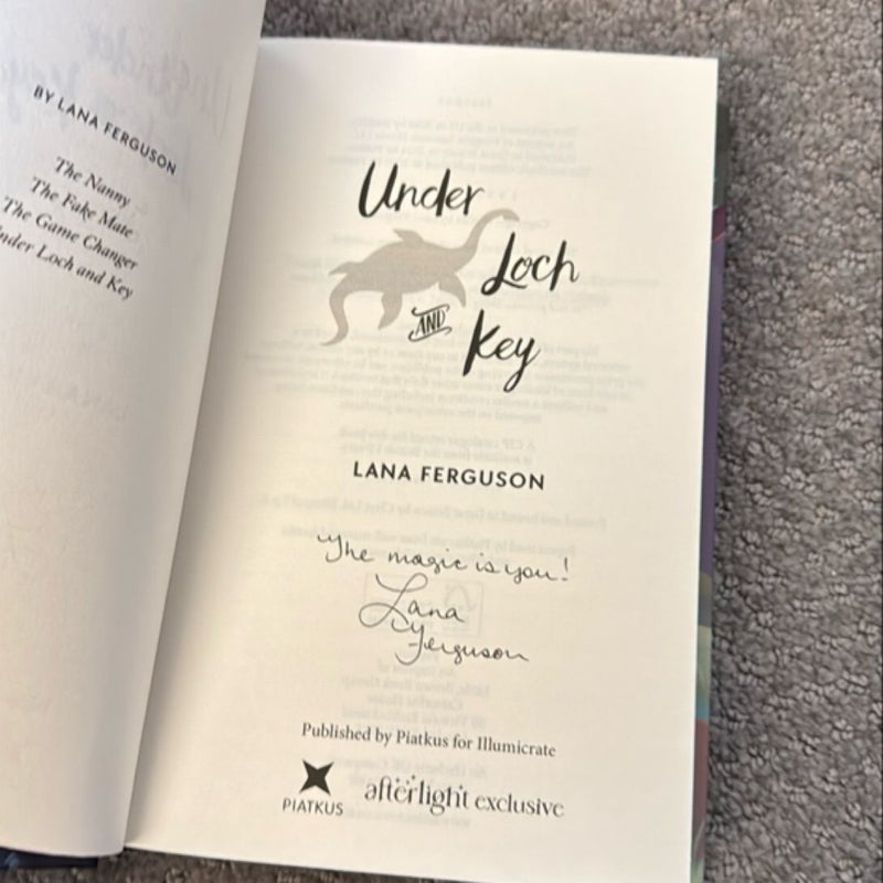 Under Loch and Key afterlight special edition signed