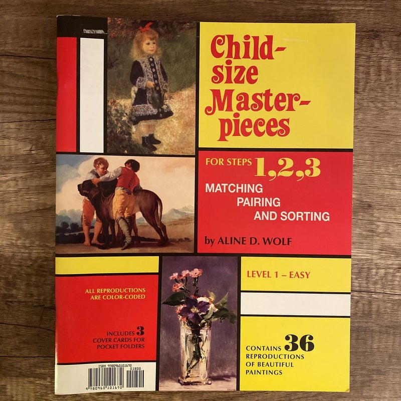 Child-size Masterpieces for Art Appreciation Bundle: How to Use Book + Steps 1-5