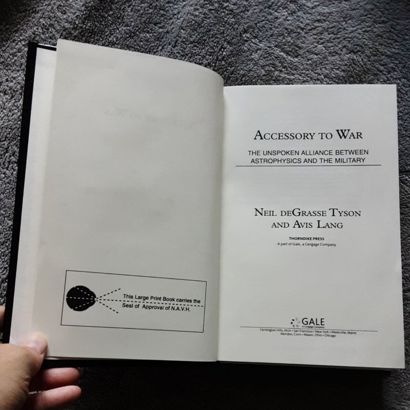 Accessory to War (Large Print)