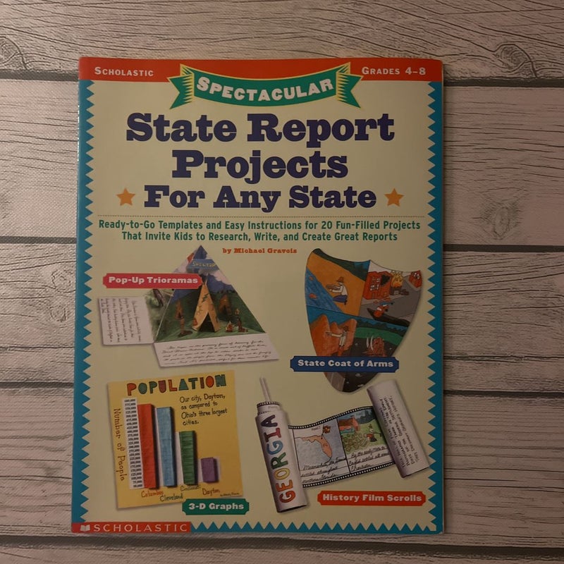 State report projects for any state