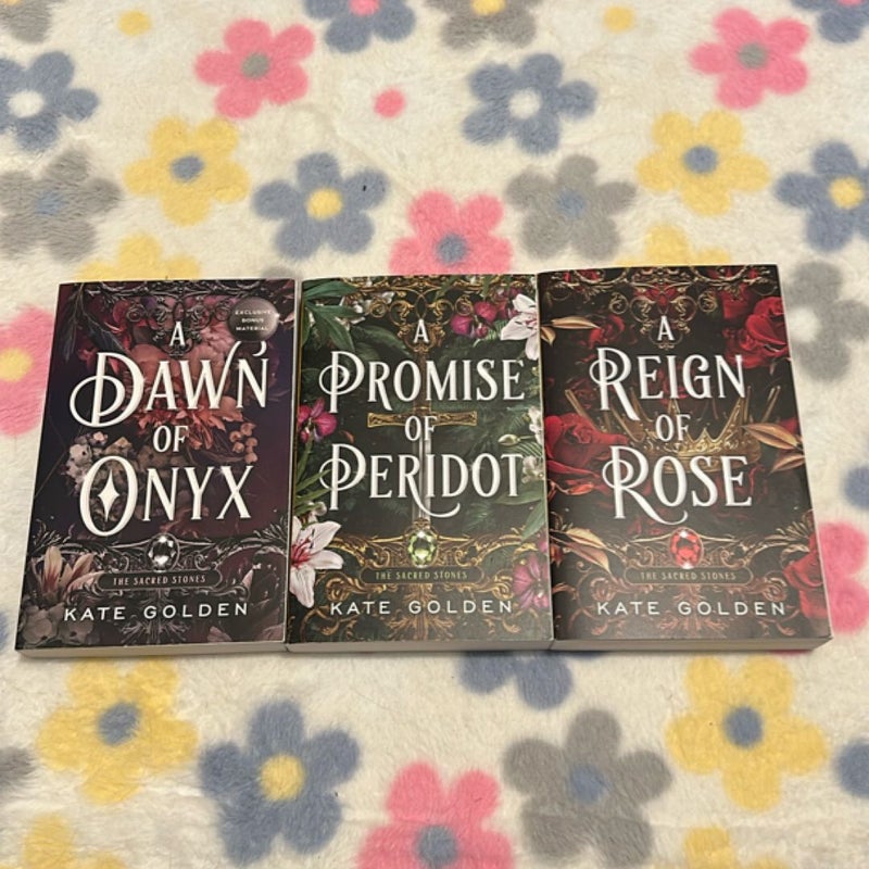 A Dawn of Onyx Trilogy