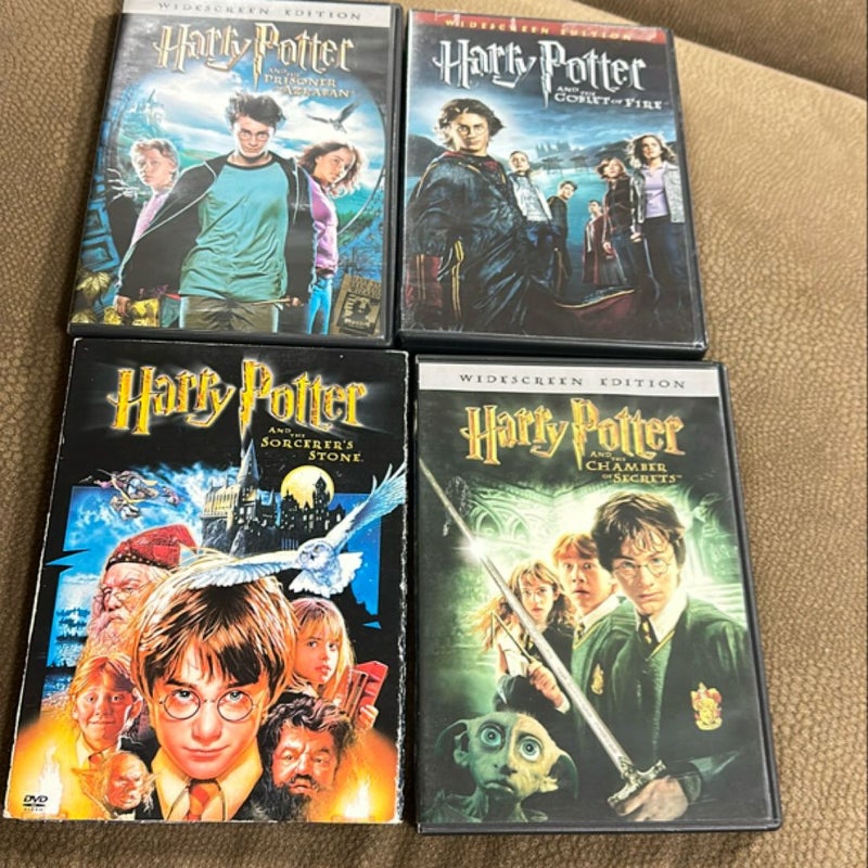 Harry Potter: 4 DVD Film Collection