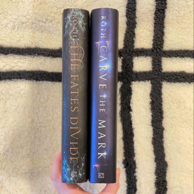 Carve the Mark and The Fates Divide Signed 