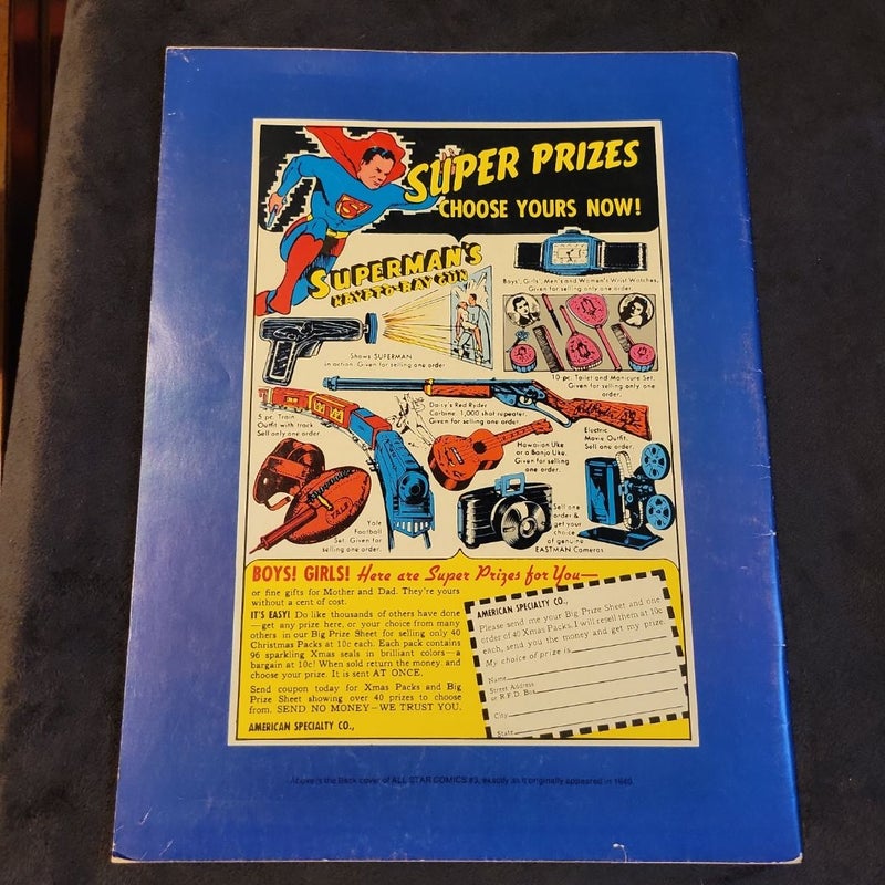 All Star Comics No. 3: Justice Society of America