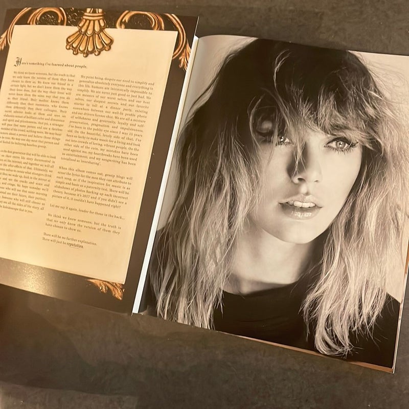 Collectible Taylor Swift Reputation Album Book