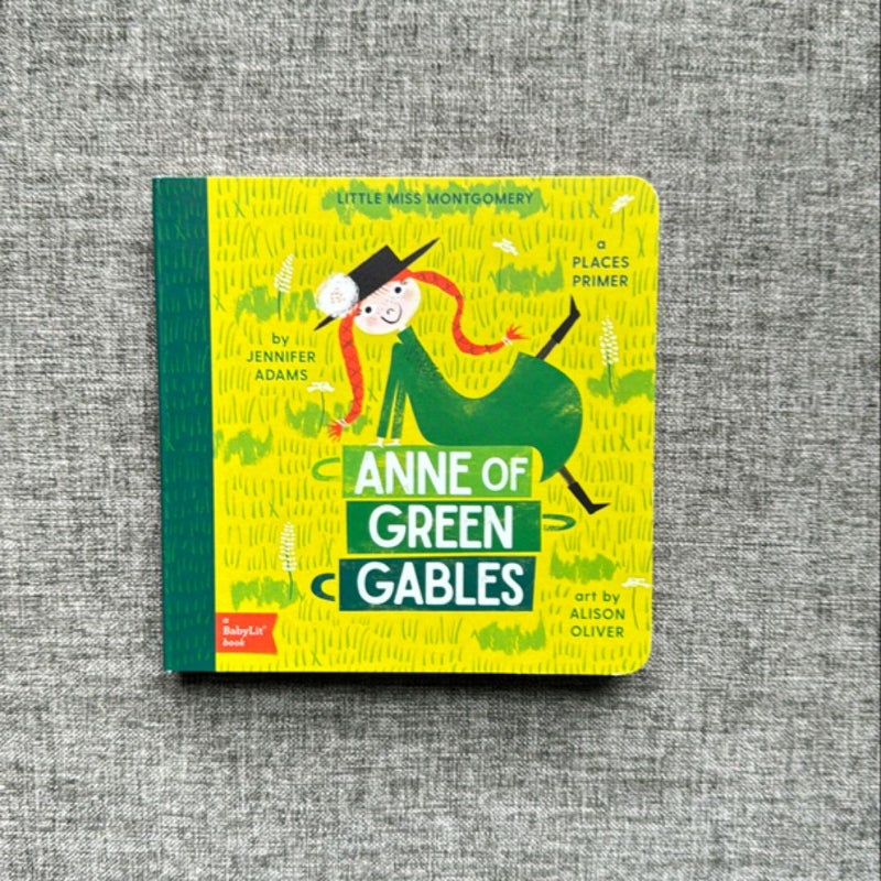 Anne of Green Gables (a places primer board book)