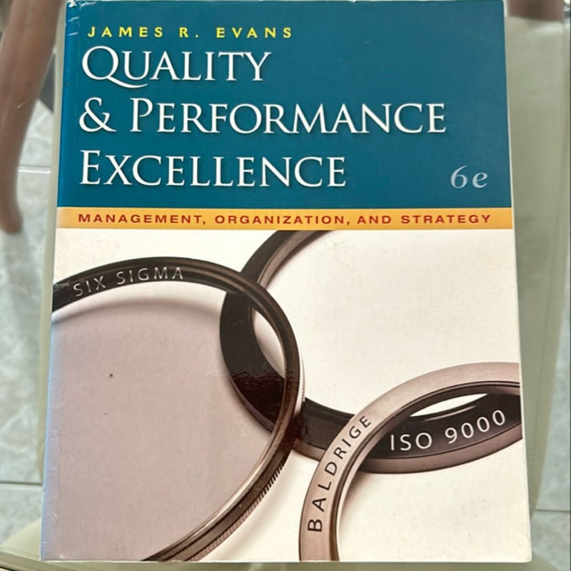 Quality and Performance Excellence