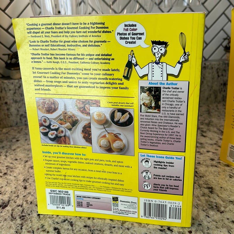 Gourmet Cooking for Dummies + Entertaining For Dummies
