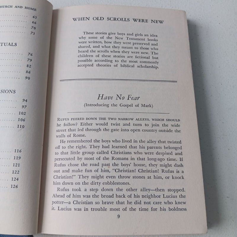 Seven-Minute Stories for Church and Home - Printed 1958