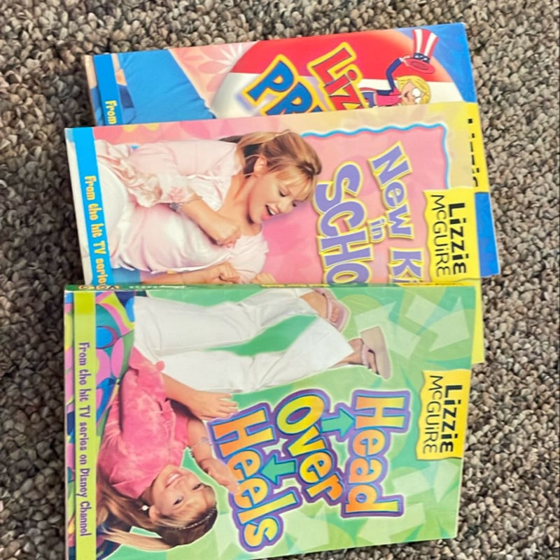 Lizzie McGuire 3 books 