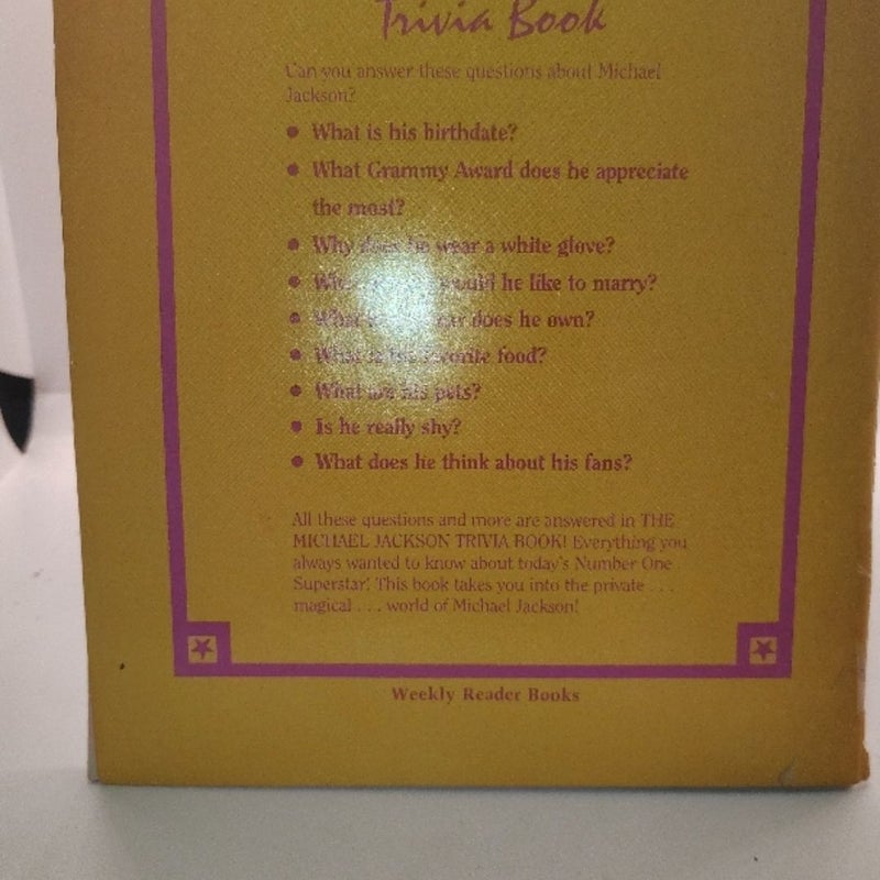Michael Jackson Trivia Book by Lewis K. Parker – Pop Icon Facts & Collectible