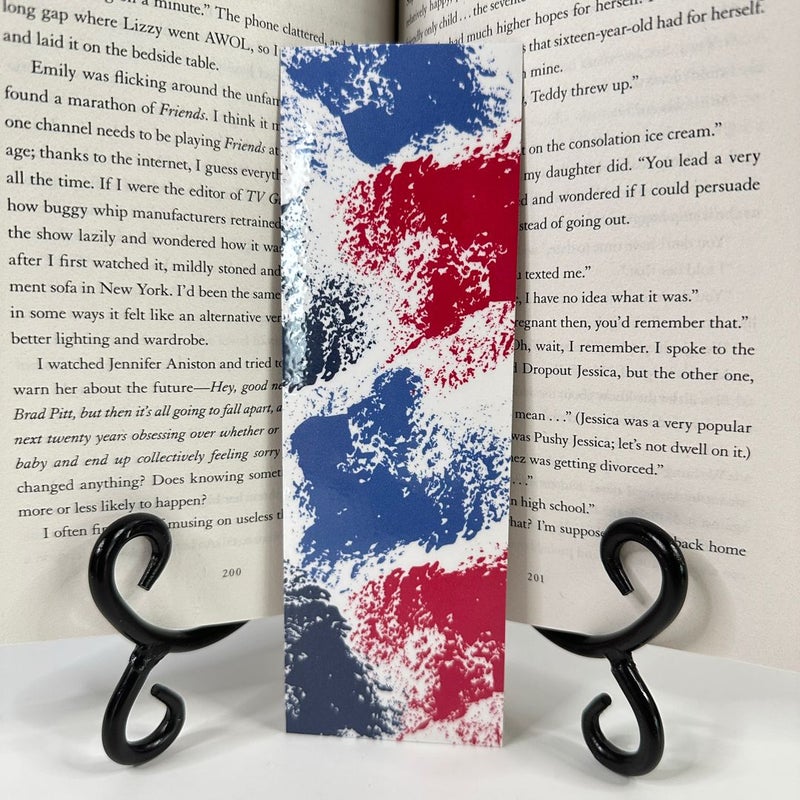 “Paint Splatter” Bookmark