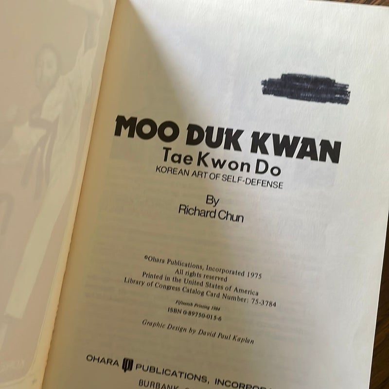 Moo Duk Kwan Tae Kwon Do