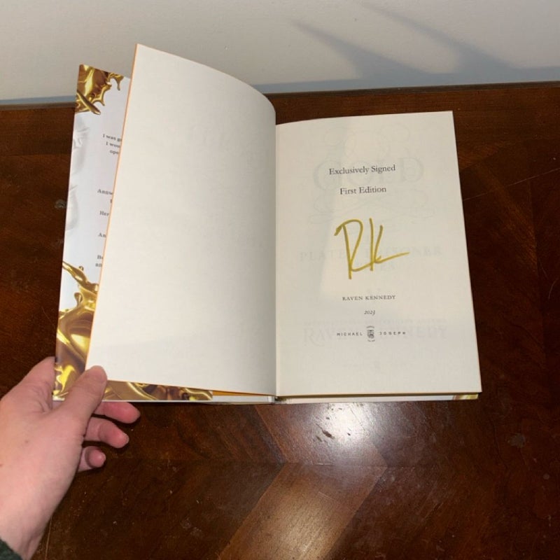 Gold (Signed Waterstones Exclusive Edition)