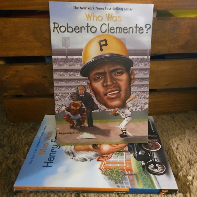 Who Was...? Set of 10 books