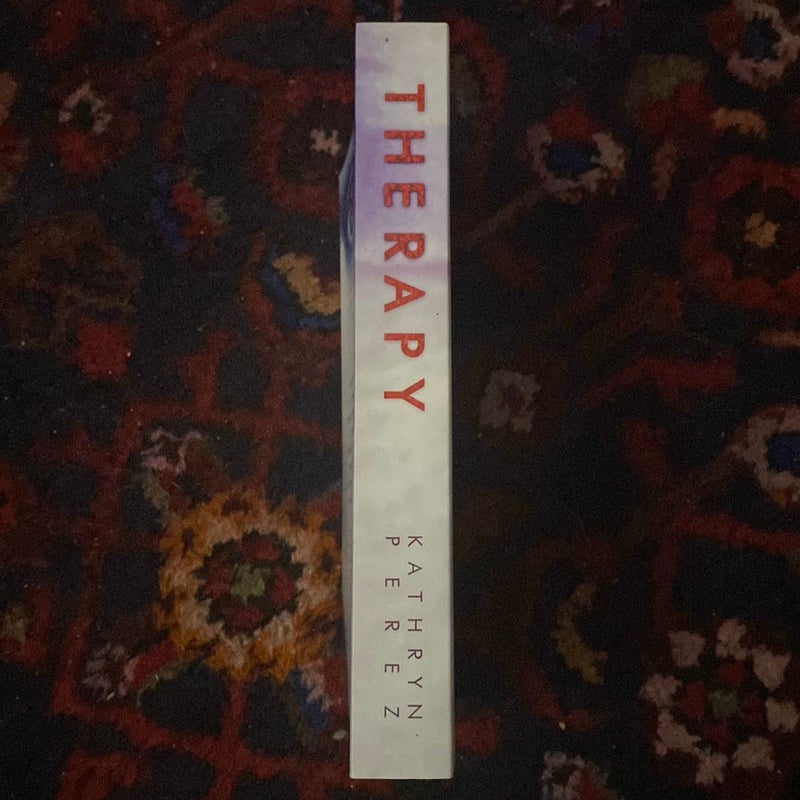 Therapy (Signed, First Edition)