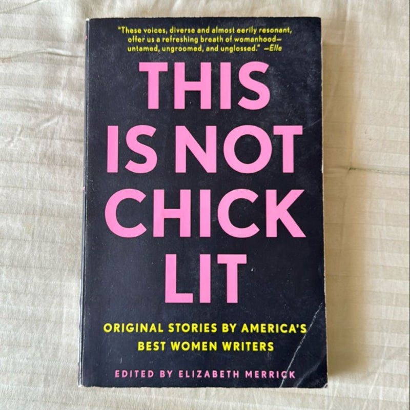 This Is Not Chick Lit
