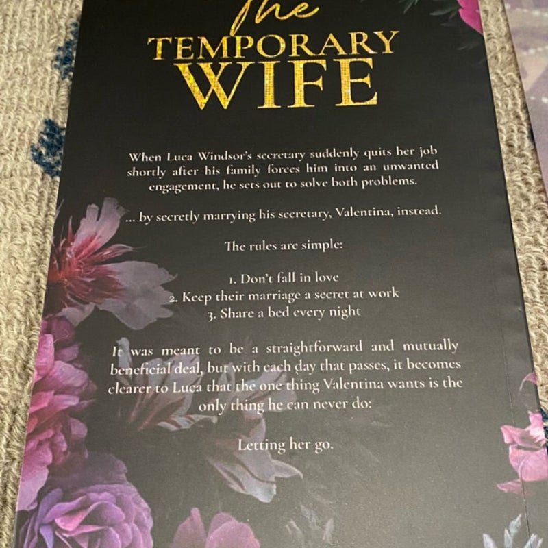 Signed - The Temporary Wife by Catharina Maura