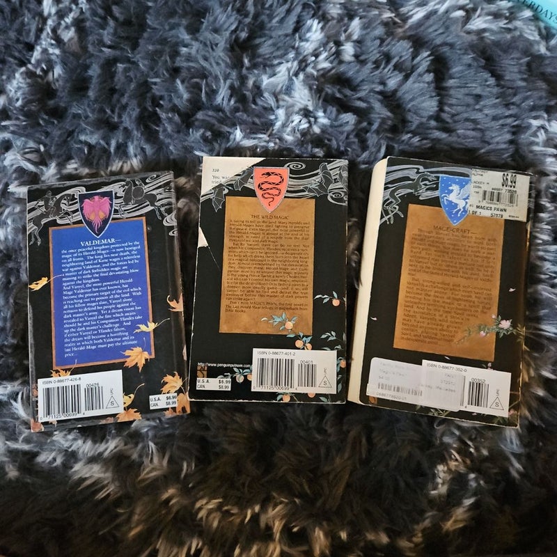 Complete 3 book set of  The Last Herald Mage Trilogy 