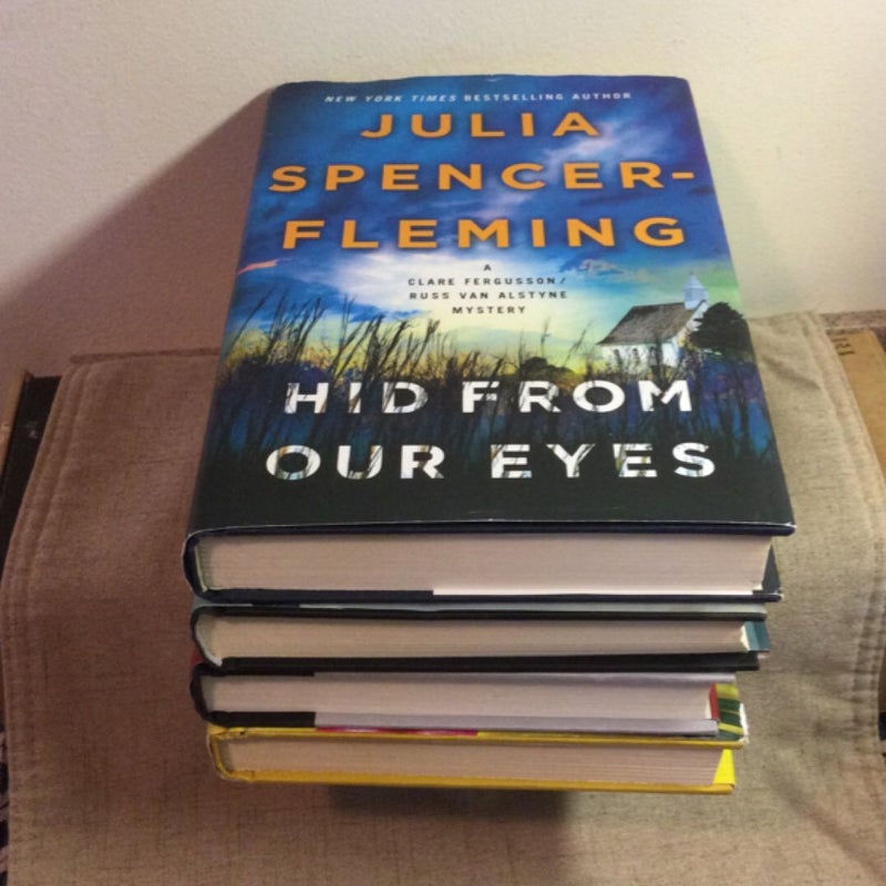 Book Bundle of 4 Hardbacks