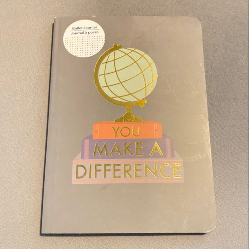 You Make A Difference Bullet Journal