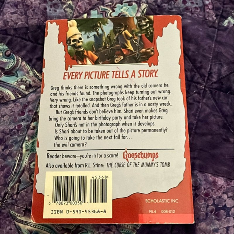 FIRST EDITION Goosebumps Say Cheese And Die!