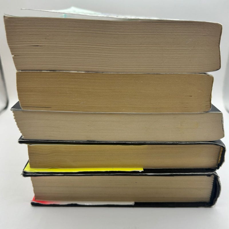 Fiction Mystery Bundle: Lucy Foley The Guest List, Liane Moriarty Nine Perfect Strangers, Jessica Knoll Luckiest Girl Alive, Gillian Flynn Gone Girl, Mary Kubica The Good Girl