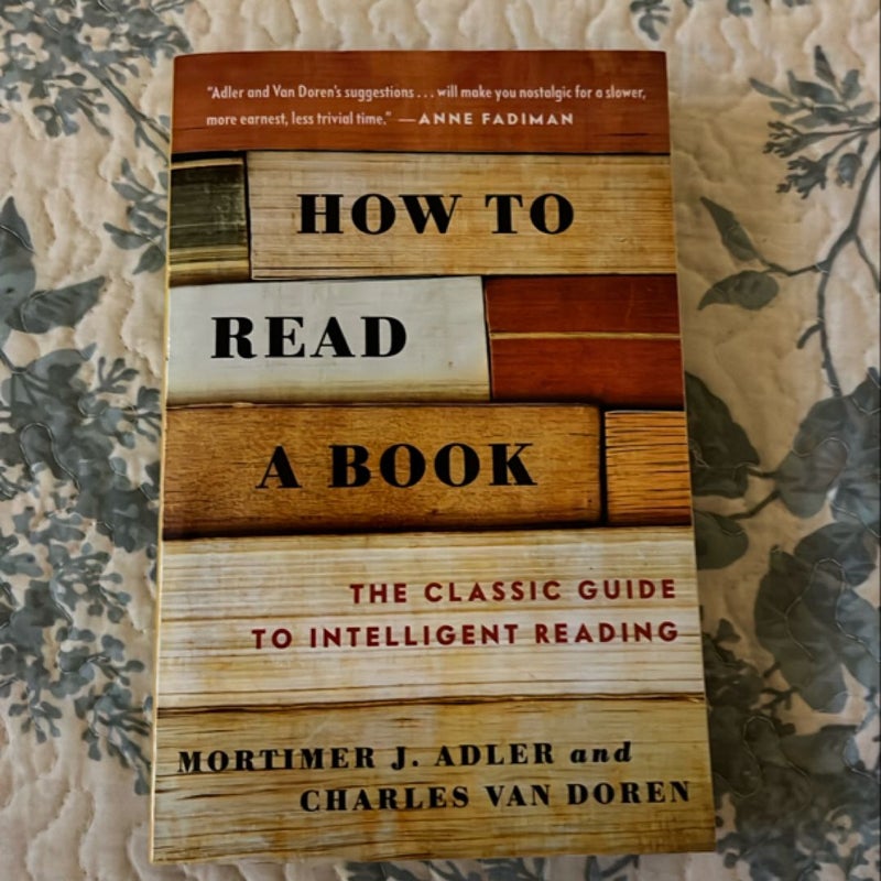 How to Read a Book