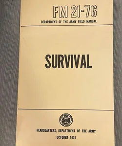 Survival FM 21-76 dept of army field manual