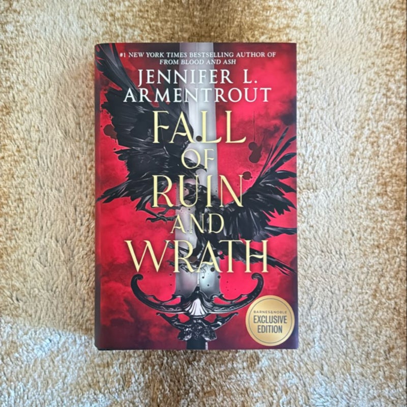 Fall of Ruin and Wrath *Barnes and Noble Exclusive Edition*