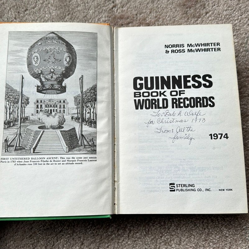 1974 Guinness Book of World Records