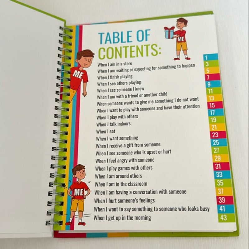 The Social Skills Visual Book for Autistic Children