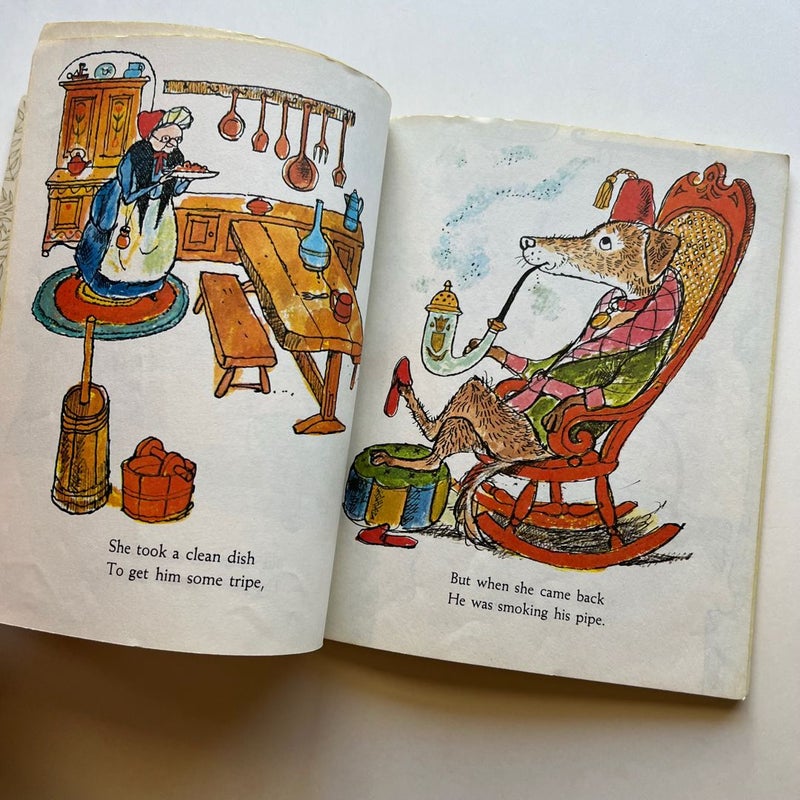 Vintage Little Golden Book: Old Mother Hubbard