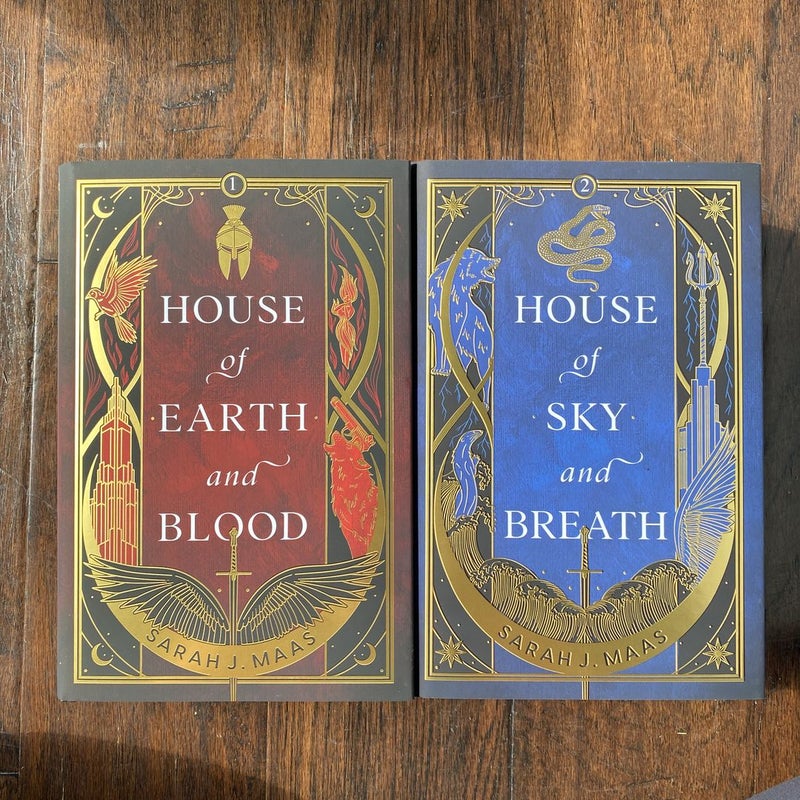 Fairyloot Crescent City duology - special, exclusive editions