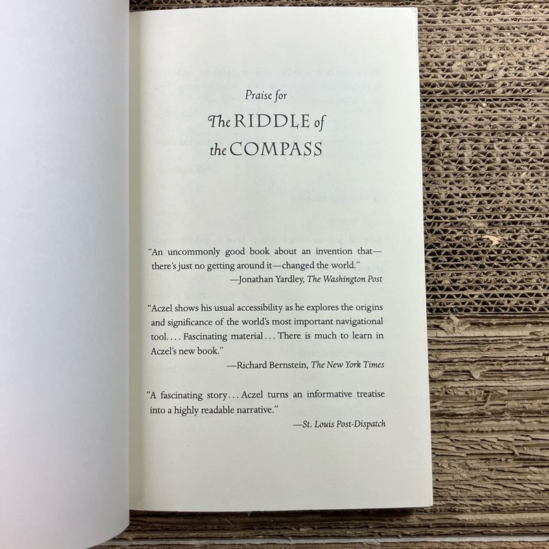 The Riddle of the Compass by Amir D. Aczel, Paperback | Pangobooks