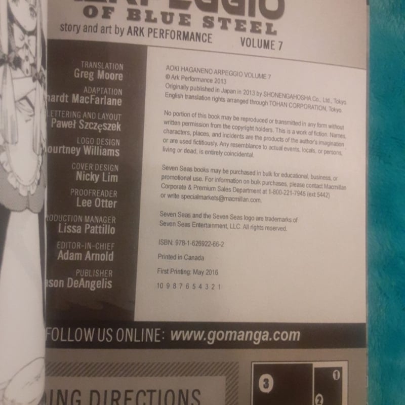 Arpeggio of Blue Steel Vol. 7