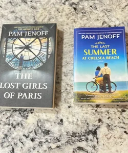 Lot of 2 Pam Jenoff Books: The Lost Girls of Paris/The Last Summer at Chelsea Beach