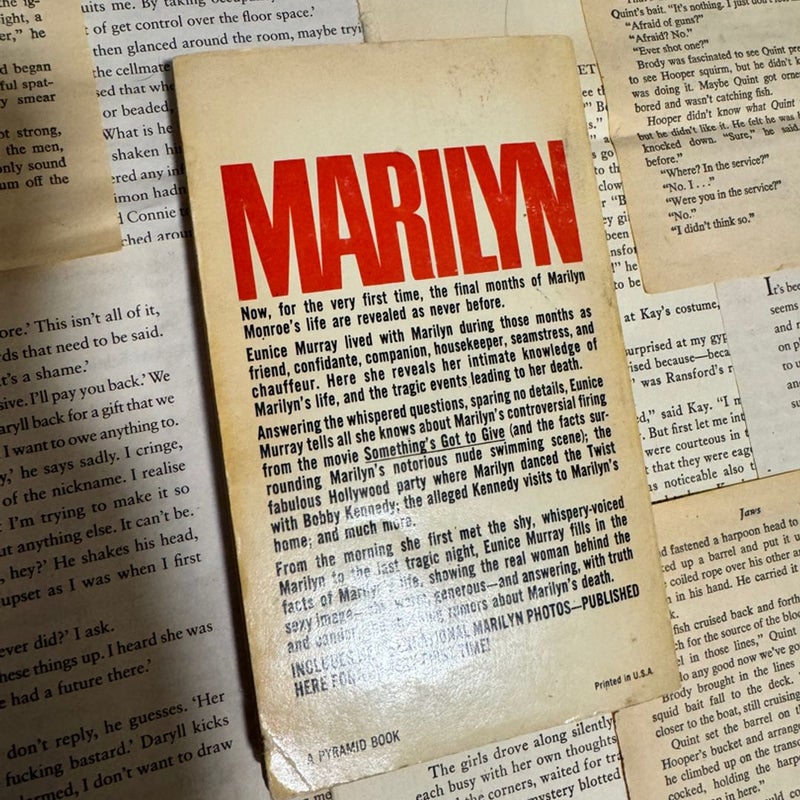Marilyn: the last months