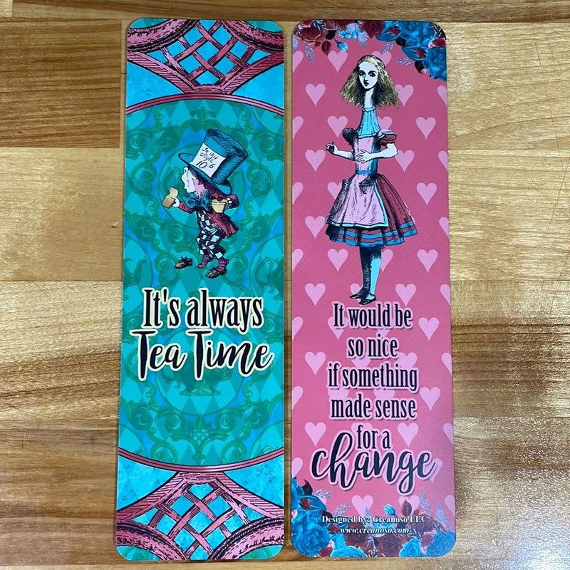 Alice in Wonderland Bookmark #4
