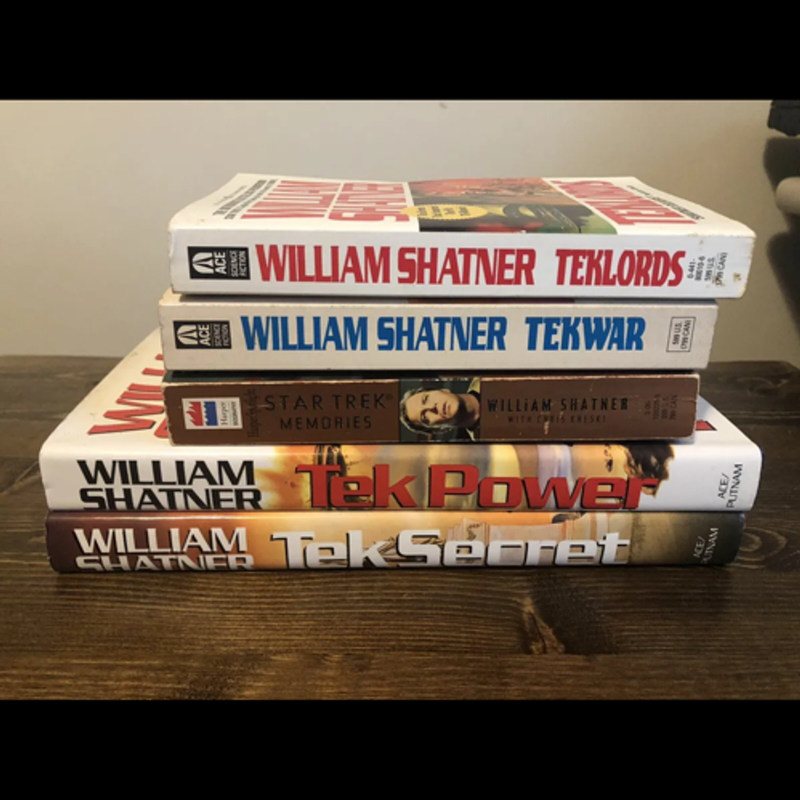 William Shatner book Lot