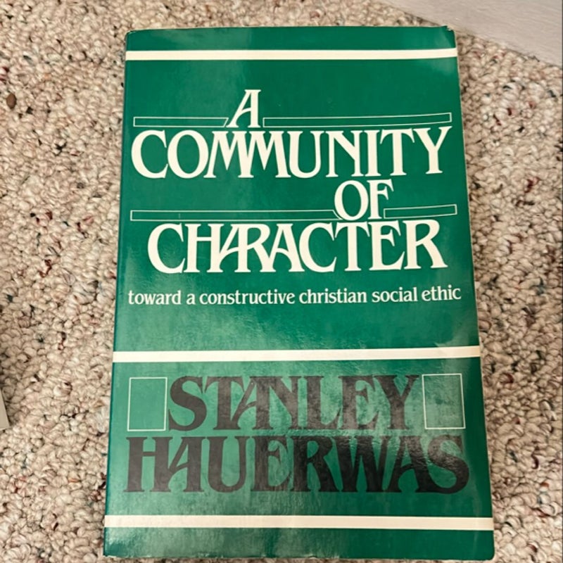 A Community of Character